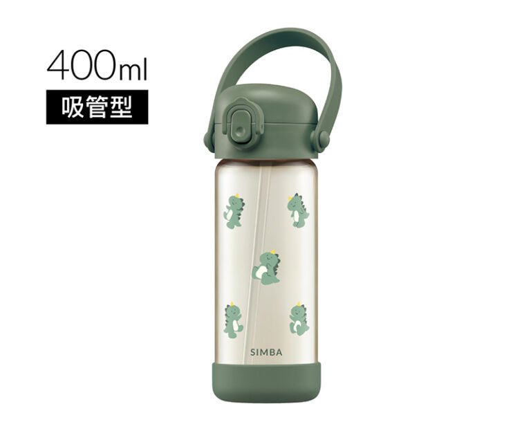 Shhhbo - Platinum PPSU Kids Straw Water Bottle 400ml - 
