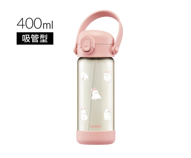 Shhhbo - Platinum PPSU Kids Straw Water Bottle 400ml - 